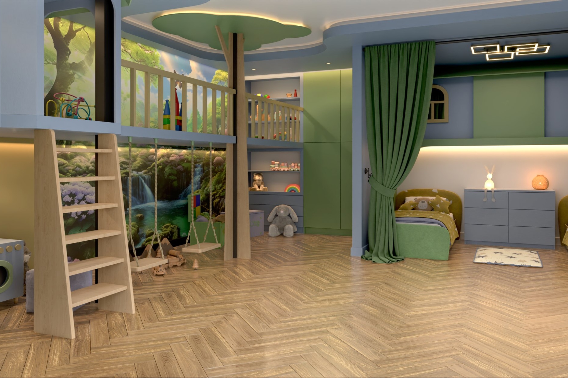 Инженерный паркет «Damy Floor» Натуральный (укладка елочкой) — купить в Ноябрьске