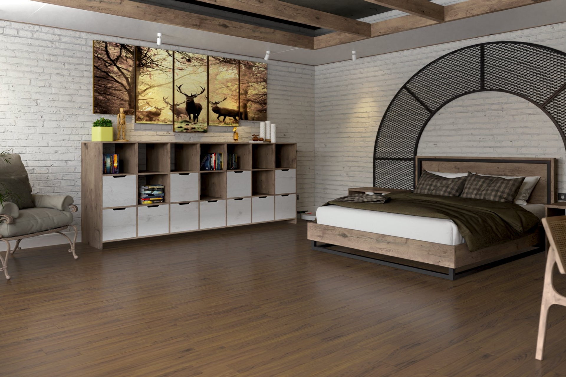 Инженерный паркет «Damy Floor» Ореховый — купить в Ноябрьске