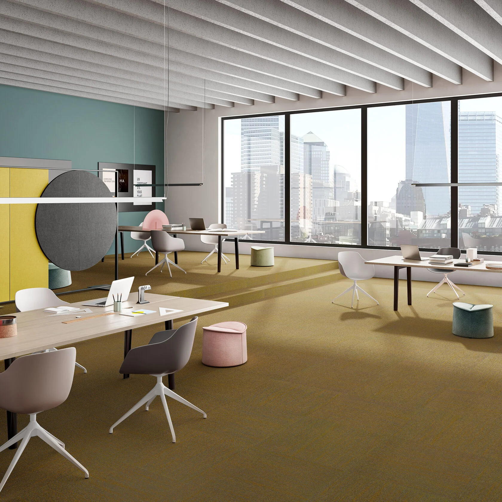 Ковровая плитка Marvel Tile 97 (500*500*6 мм) — купить в Ноябрьске