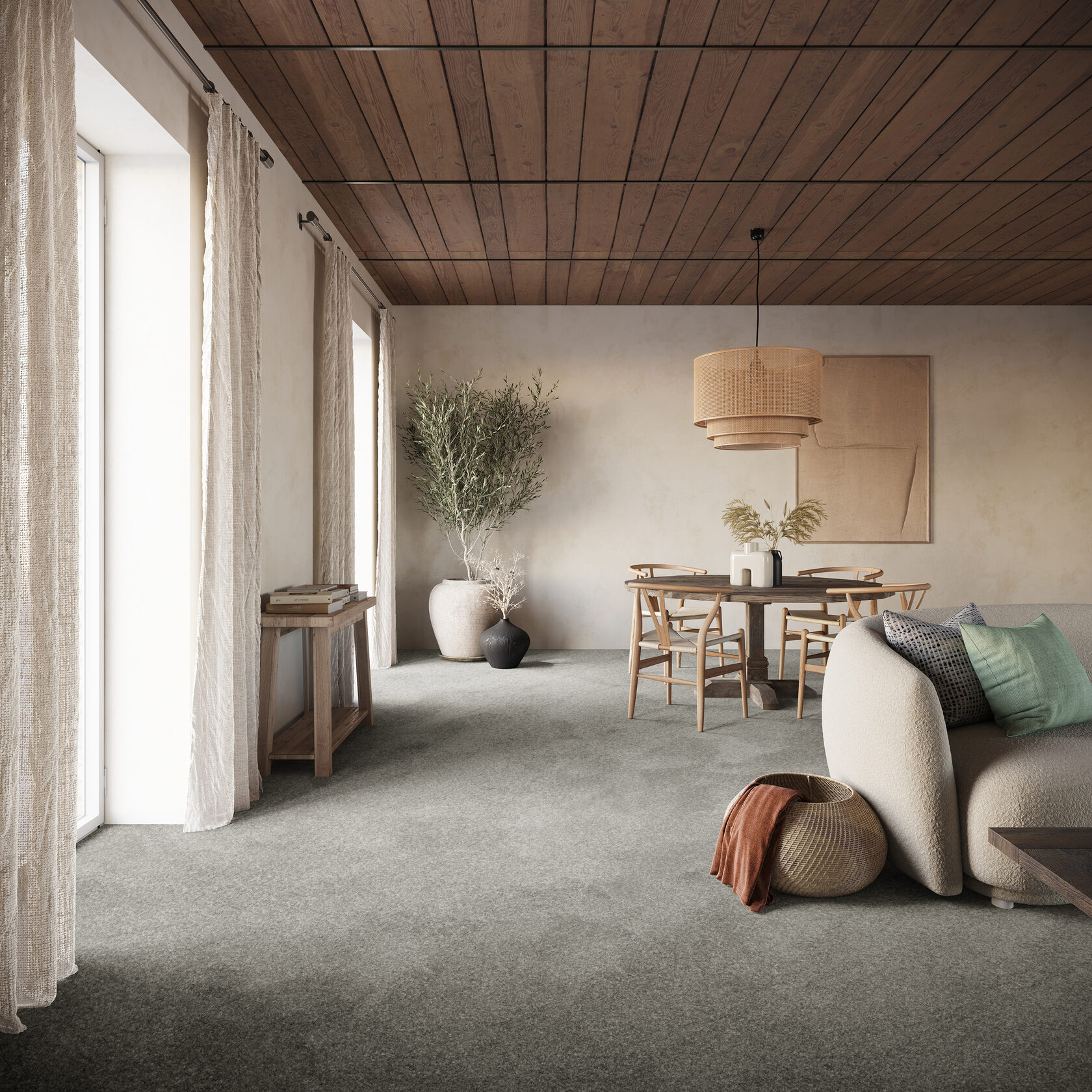 Ковровая плитка "Bonkeel" Spartacus 92 (750*280*19,5 мм) — купить в Ноябрьске