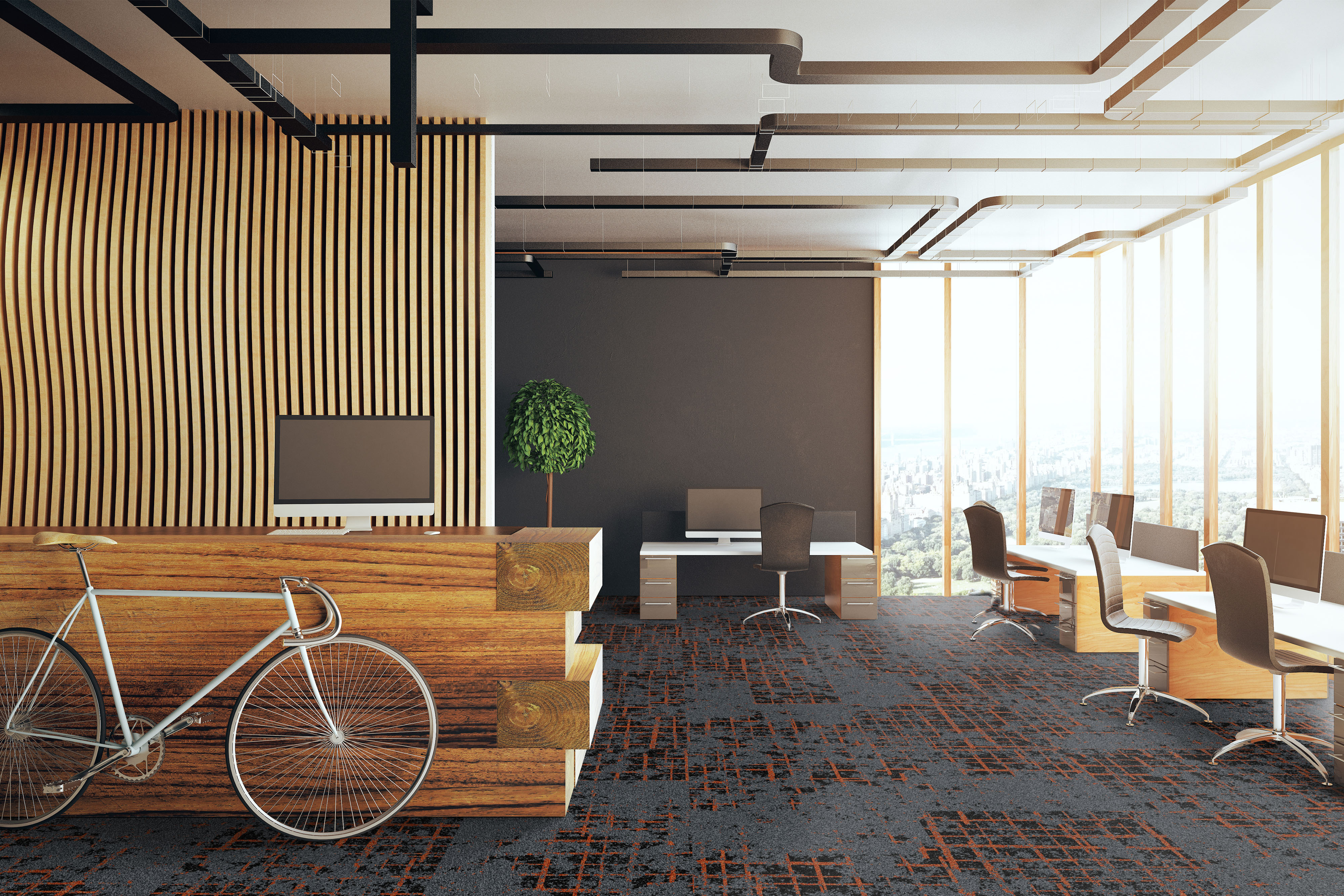 Ковровая плитка Macro Tile 91 (500*500*5 мм) — купить в Ноябрьске