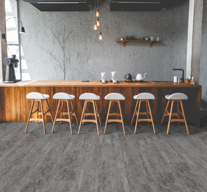 SPC ламинат  "Noventis" Гери (600*300*4 мм) — купить в Ноябрьске