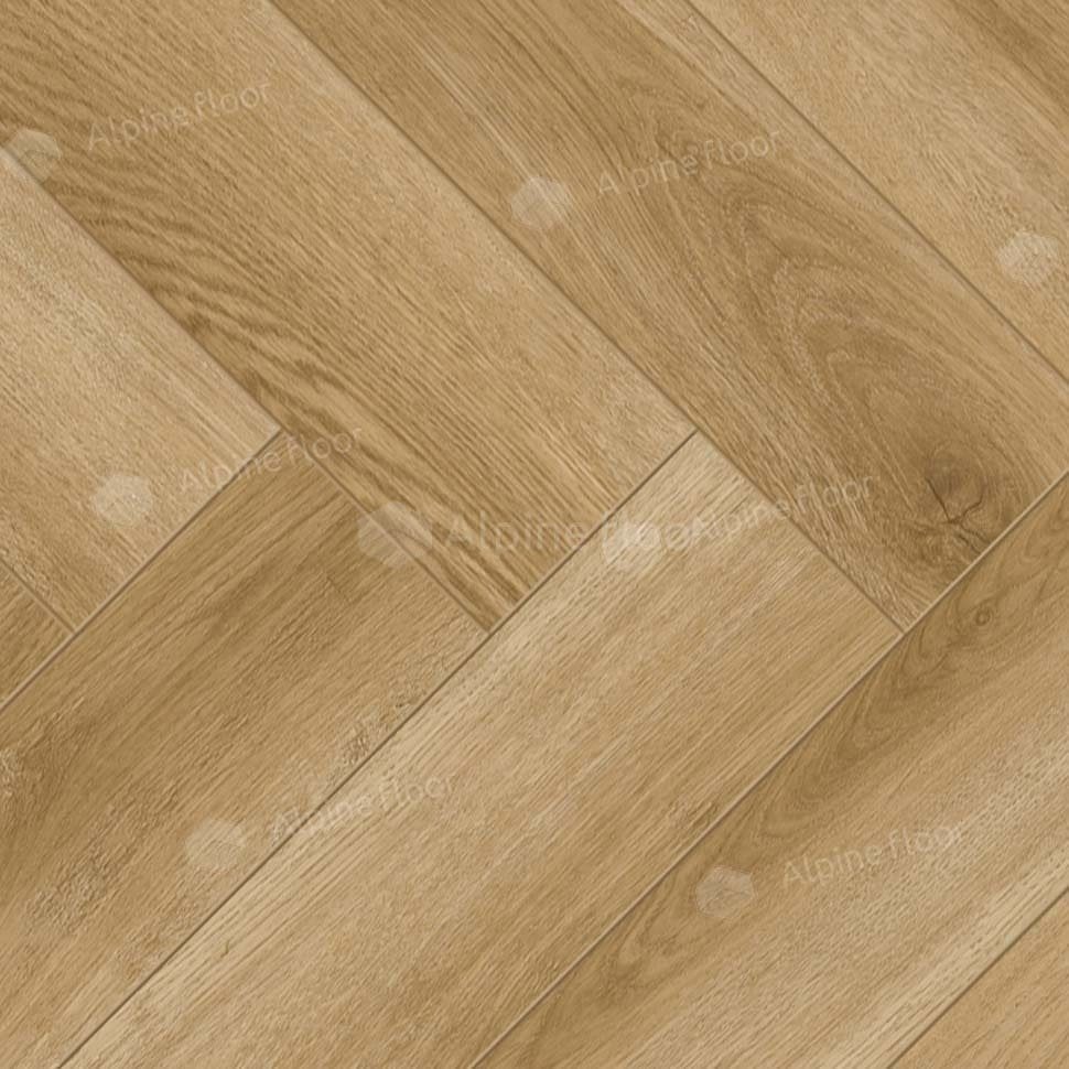 Ламинат "Alpine Floor" Herringbone Дуб Эльзас (606*101*8 мм) — купить в Ноябрьске