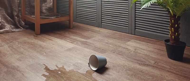 Кварцвиниловая плитка "Aquafloor" AF6033 Glue (1219,2*177,8*2 мм) — купить в Ноябрьске