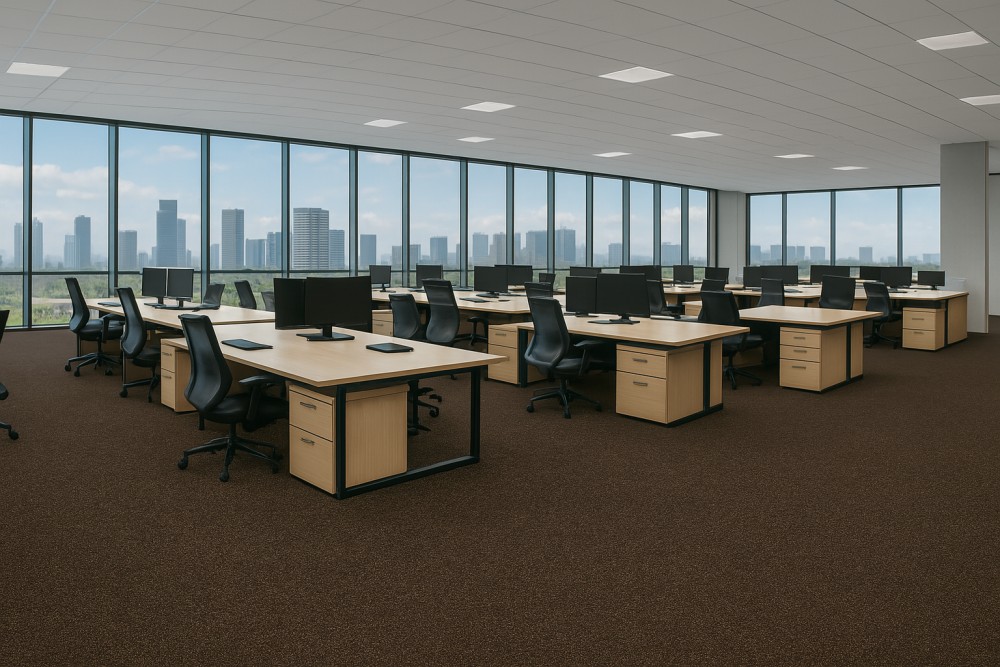 Ковролин Haima «Wilkins» Atom Brown 04 (3,66 м) — купить в Ноябрьске