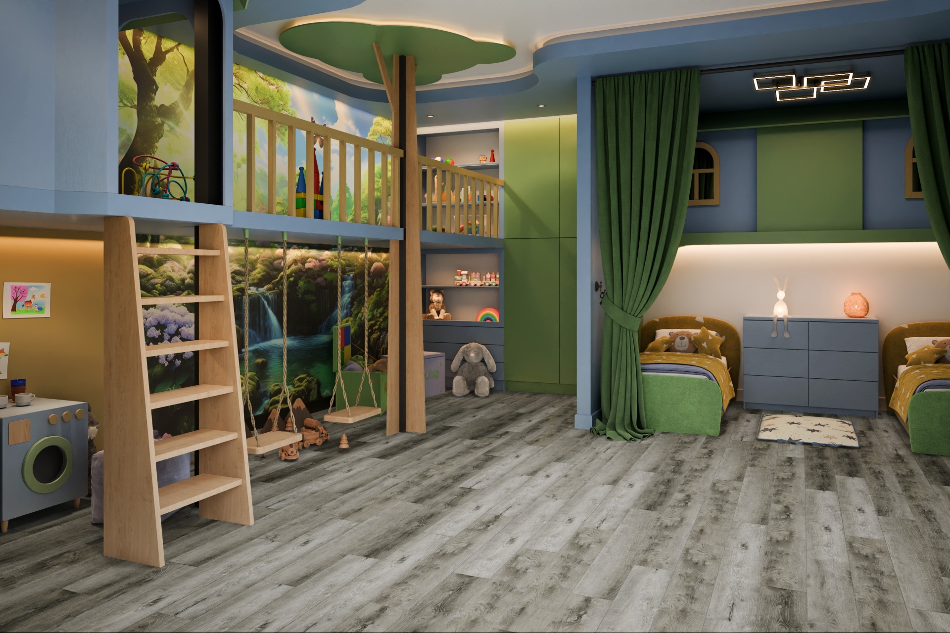 Усовершенствованная кварц-виниловая плитка «Damy Floor» Дуб Рустикальный Серый (1227*187*2,5 мм) — купить в Ноябрьске