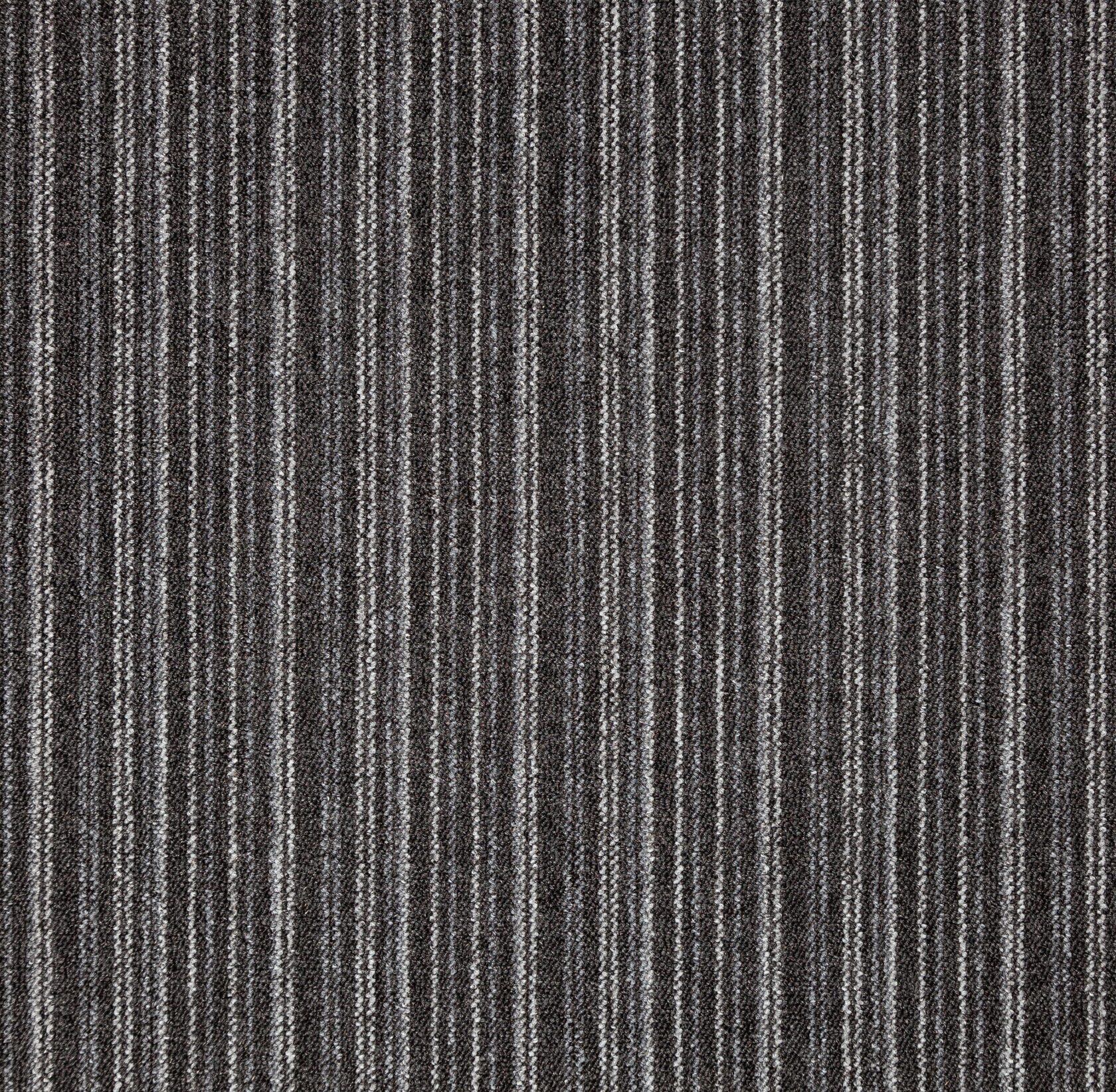 Ковровая плитка "Bonkeel" Space Strip Graphit (500*500*5,9 мм) — купить в Ноябрьске