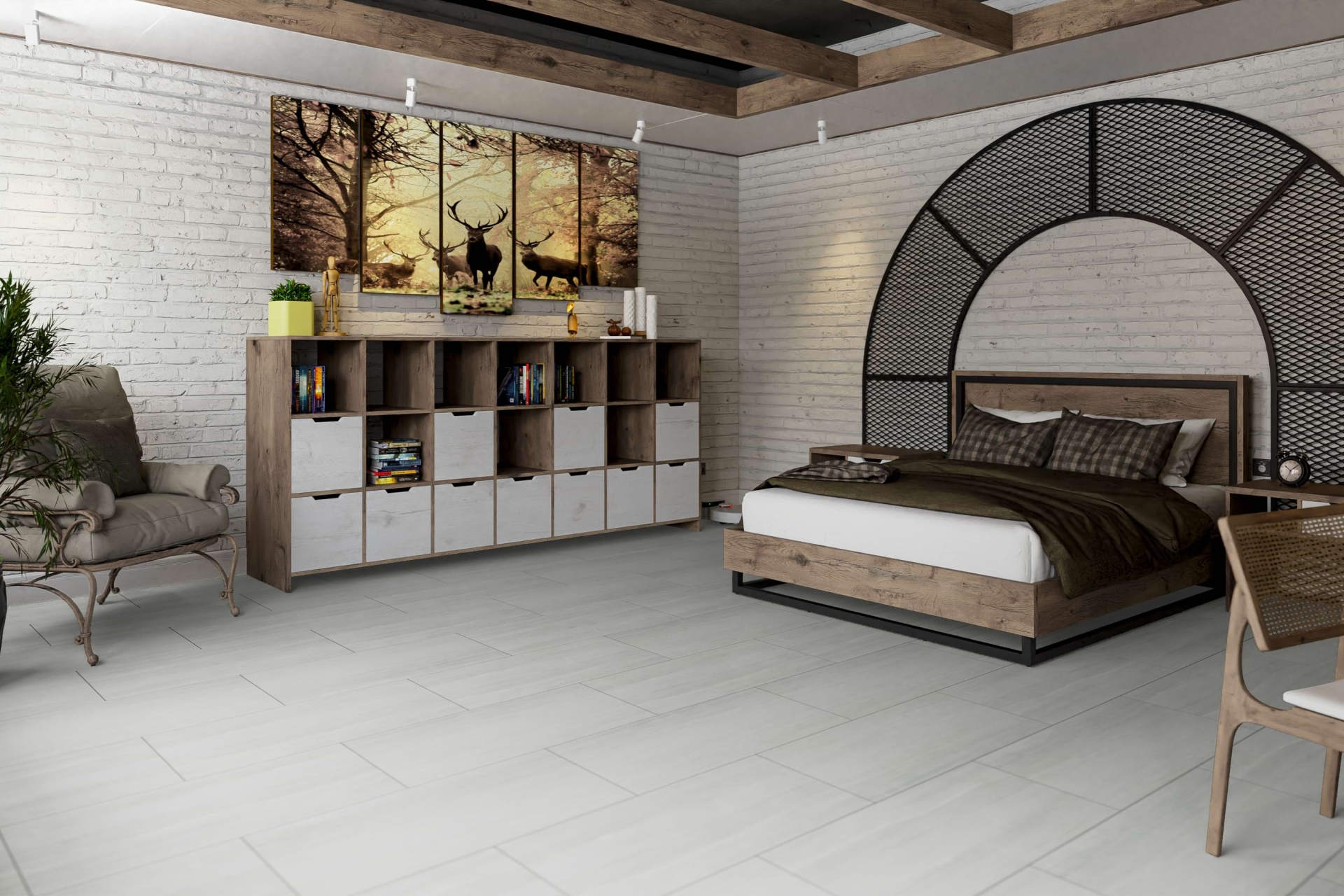 Усовершенствованная кварц-виниловая плитка «Damy Floor» Кайлас (912,4*455,2*2,5 мм) — купить в Ноябрьске